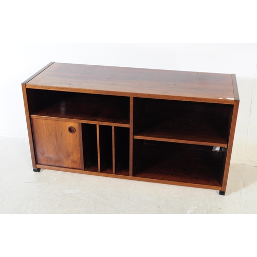 721 - Danish Modern Design - A mid 20th century Danish Modern Design teak wood sideboard record cabinet. T... 