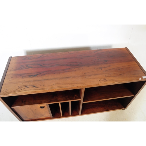 721 - Danish Modern Design - A mid 20th century Danish Modern Design teak wood sideboard record cabinet. T... 