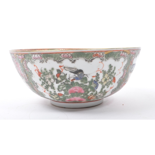 141 - A collection of 19th century Chinese / Japanese eastern Asian porcelain china. Including a Famille r... 