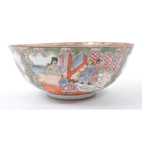 141 - A collection of 19th century Chinese / Japanese eastern Asian porcelain china. Including a Famille r... 