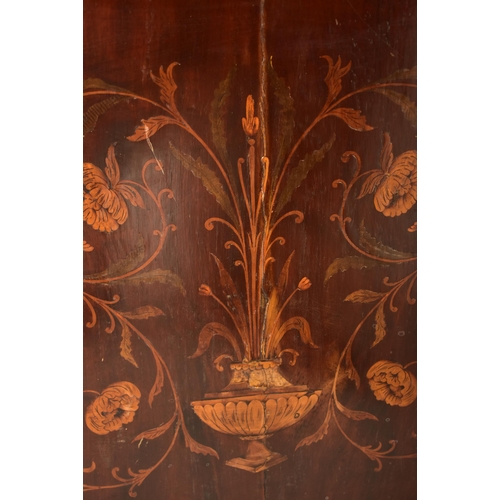 395 - A George III late 18th century West Country marquetry inlaid mahogany cased moon phase longcase gran... 