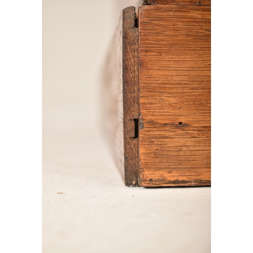 262 - A matching pair of late 19th century Victorian oak bookcase cabinets. Each having led lined glazed d... 