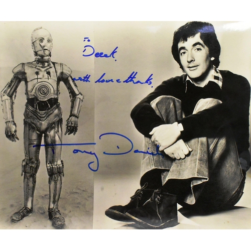 82 - Star Wars - Anthony Daniels (C-3PO) - autographed vintage black and white 8x10