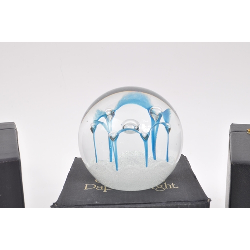 106 - Caithness - A collection of six glass paperweights to include limited edition St Pauls 575/750, limi... 