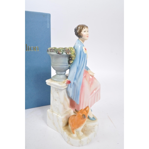 112 - Royal Doulton - A 20th Century china figure in the form of her majesty Queen Elizabeth the Queen Mot... 