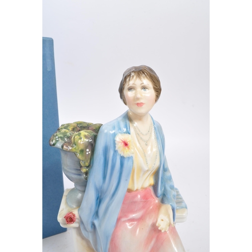 112 - Royal Doulton - A 20th Century china figure in the form of her majesty Queen Elizabeth the Queen Mot... 