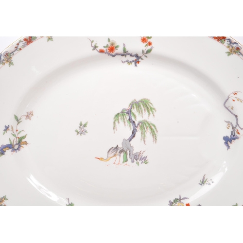 121 - L. Bernardaud & Co Limoges - A collection of five early 20th Century porcelain china graduating oval... 