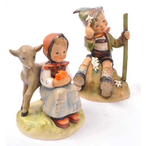 138 - Goebels - A collection of seven 20th Century circa. 1960s / 1970s West German china Goebels figurine... 