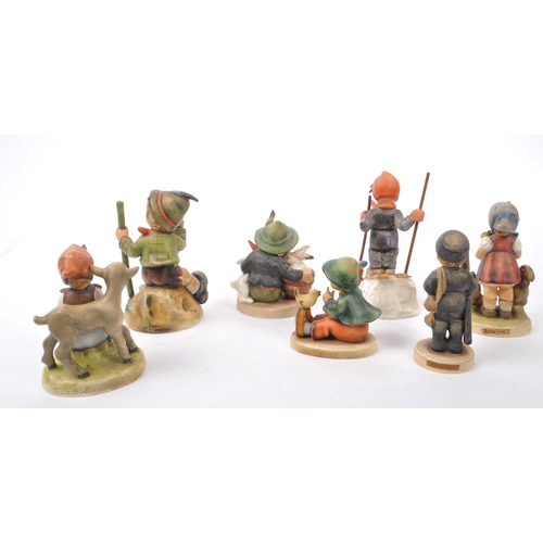 138 - Goebels - A collection of seven 20th Century circa. 1960s / 1970s West German china Goebels figurine... 