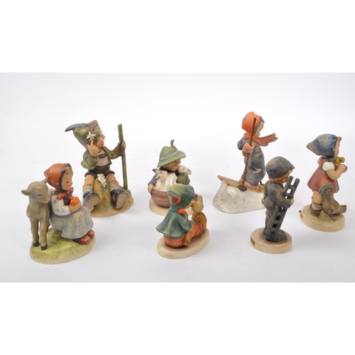 138 - Goebels - A collection of seven 20th Century circa. 1960s / 1970s West German china Goebels figurine... 