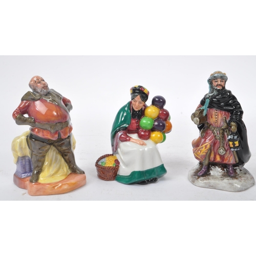 146 - Royal Doulton - A collection of small 20th Century vintage Royal Doulton figurines to include miniat... 