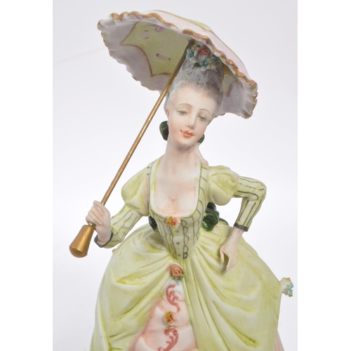 155 - Capodimonte - A 20th Century circa. 1970s porcelain Capodimonte figurine signed Fornili in the form ... 