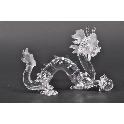 169 - Swarovski - A crystal glass Swarovski ' Fabulous Creatures ' figurine / ornament in the form of a Ch... 