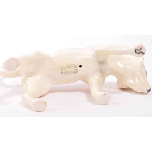 172 - Beswick - A collection of 20th Century vintage china porcelain figurines in the form of dogs compris... 