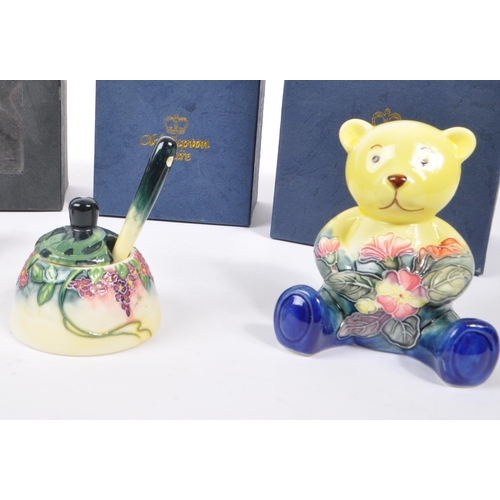 174 - Old Tupton Ware - A collection of five china hand painted Old Tupton Ware items to include figurines... 