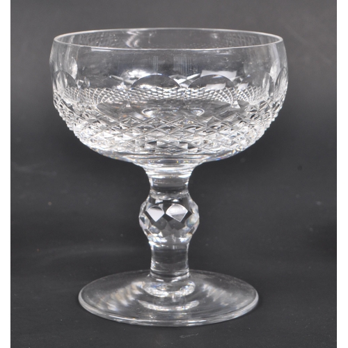 192 - Waterford - A collection of four Waterford cut crystal glass colleen dessert / sundae bowl having ov... 