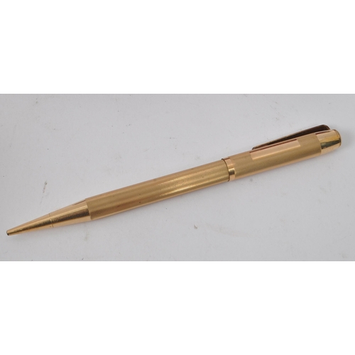 224 - Yard-O-Led - A mid 20th century Yard-O-Led rolled gold plated mechanical pencil. The pencil having m... 