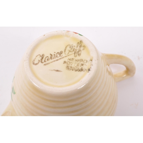 23 - Clarice Cliff - A 20th Century vintage circa. 1930s art deco Clarice Cliff Lynton ceramic part coffe... 