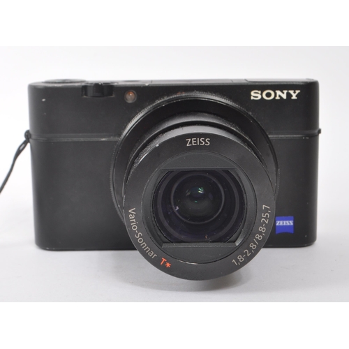 313 - Sony - A Sony RX100 III compact digital camera. The camera featuring an 20MP CMOS sensor coupled wit... 