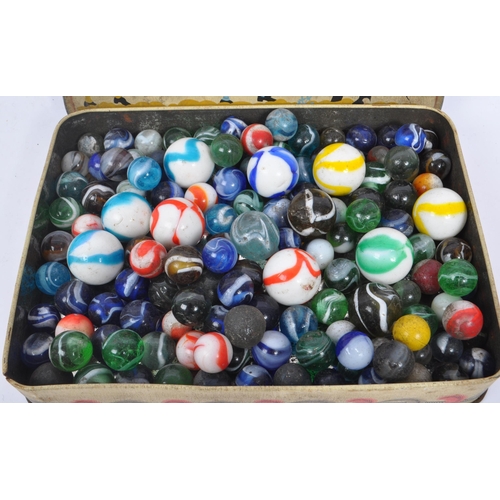 325 - A collection of 19th Century Victorian and later marbles various sizes comprising of clear examples,... 