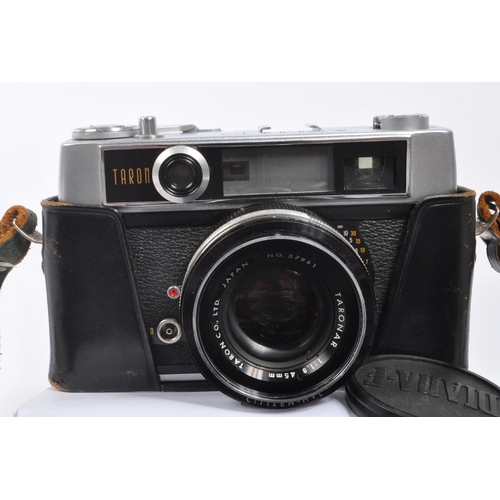 331 - A collection of mid 20th century Japanese 35mm rangefinder / viewfinder cameras. The collection to i... 