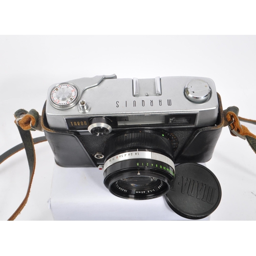 331 - A collection of mid 20th century Japanese 35mm rangefinder / viewfinder cameras. The collection to i... 