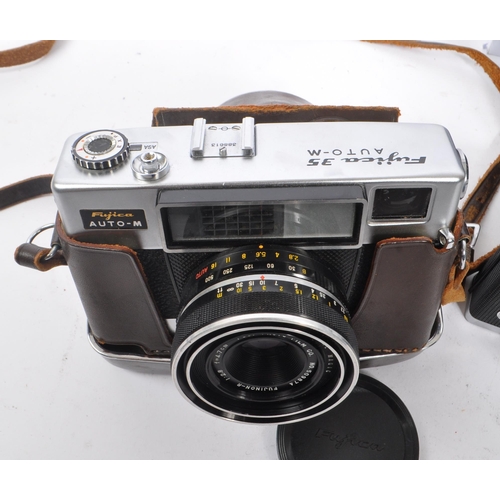 331 - A collection of mid 20th century Japanese 35mm rangefinder / viewfinder cameras. The collection to i... 