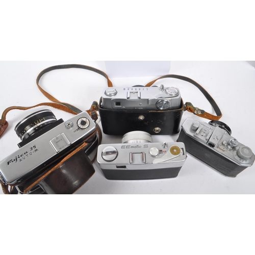 331 - A collection of mid 20th century Japanese 35mm rangefinder / viewfinder cameras. The collection to i... 