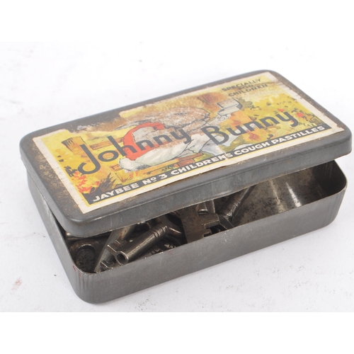 336 - A collection of vintage 20th century advertising branded tins & boxes. Including Craven Virginia cig... 