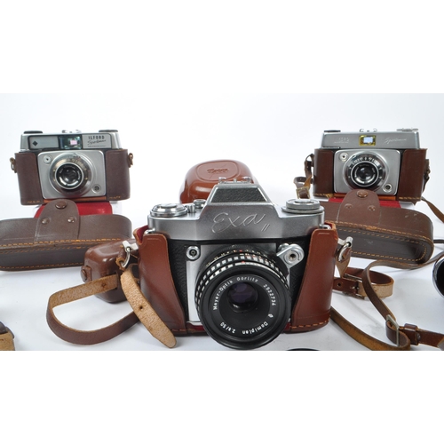 360 - A collection of 20th century European / American 35mm rangefinder / viewfinder cameras. The collecti... 