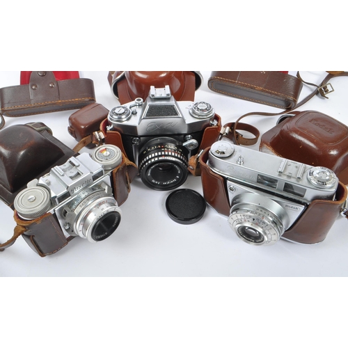 360 - A collection of 20th century European / American 35mm rangefinder / viewfinder cameras. The collecti... 