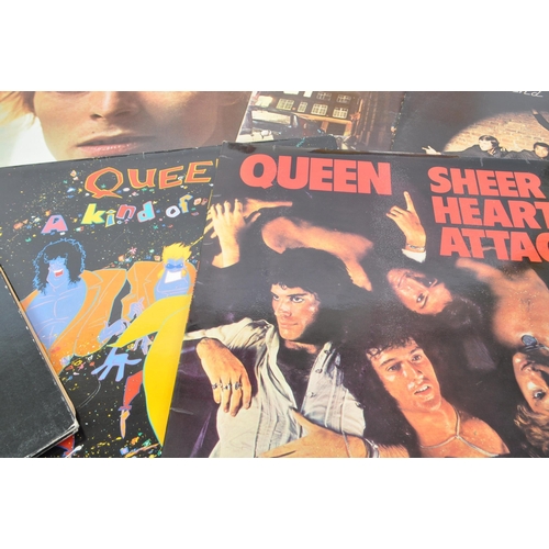 408 - British Pop & Rock - Beatles - Queen - David Bowie - A collection of 20th century LP vinyl records t... 