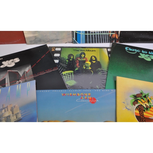 424 - YES - Wishbone - Supertramp - A collection of 20th century vintage LP vinyl records to include Super... 