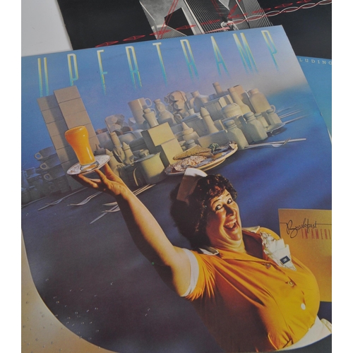 424 - YES - Wishbone - Supertramp - A collection of 20th century vintage LP vinyl records to include Super... 