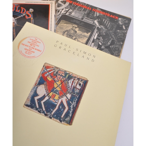 426 - A collection of vintage 20th century vinyl LP records to include Simple Minds - Don't You & Once Upo... 