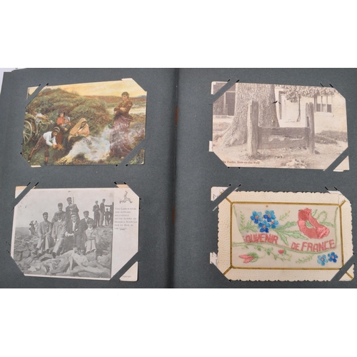 458 - A collection of 19th century Postcards, Stamps, Ephemera, Maps and miscellaneous. Includes old postc... 