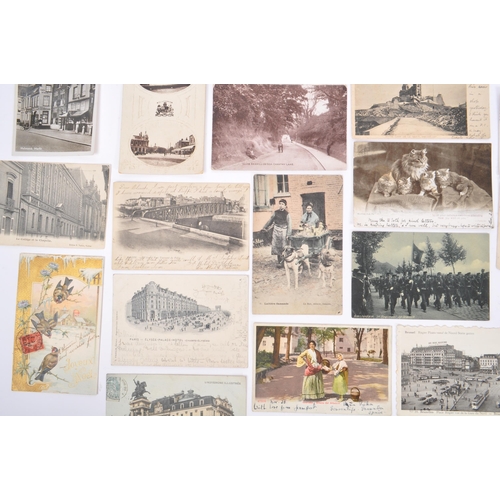 469 - Old B&W Photographs and postcards (850 approx.) -  Early to mid 19th century postcards mostly Britis... 