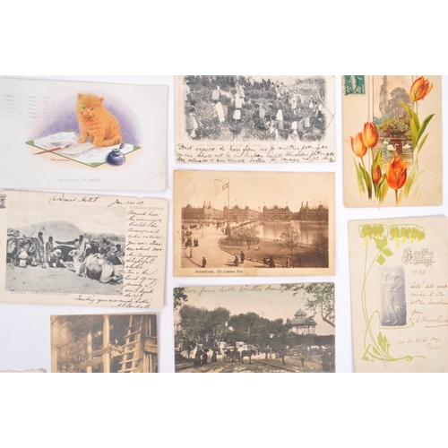 469 - Old B&W Photographs and postcards (850 approx.) -  Early to mid 19th century postcards mostly Britis... 