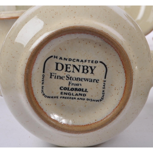 49 - Denby - A 20th Century Denby dinner and tea service in the Daybreak pattern designed by Claire Berna... 