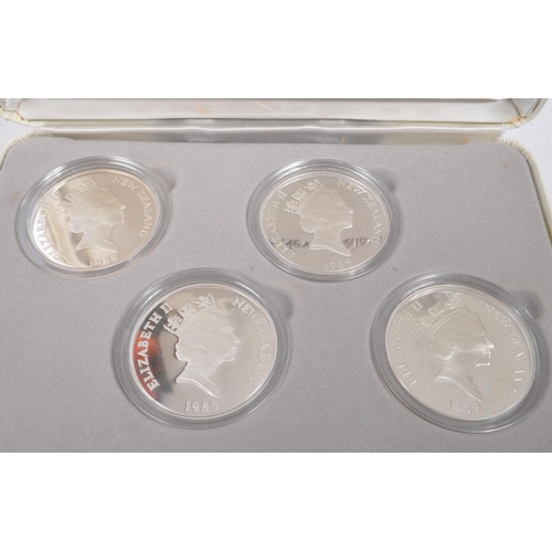 494 - Royal Australian Mint - A collection of four .925 silver proof 20th Century commemorative XIV Common... 