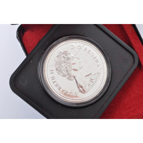 498 - A collection of 20th Century .500 silver proof Canadian commemorative coins comprising of: one dolla... 