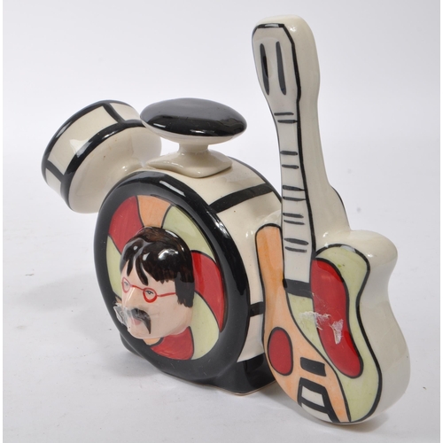 5 - Lorna Bailey - Beatles - A Lorna Bailey ' The Beatles Story ' studio pottery china teapot. The teapo... 