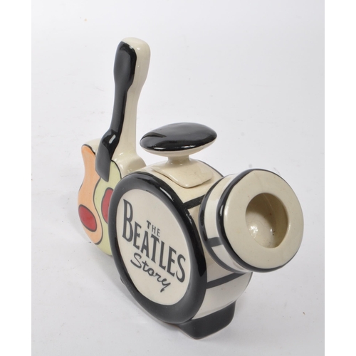 5 - Lorna Bailey - Beatles - A Lorna Bailey ' The Beatles Story ' studio pottery china teapot. The teapo... 