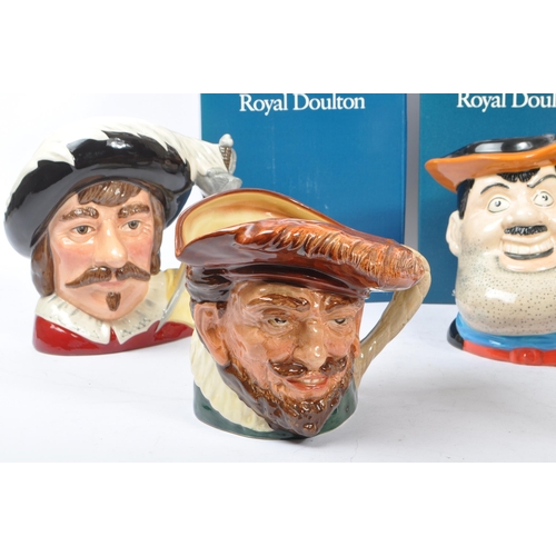 50a - Royal Doulton - A collection of mid to later 20th century ceramic character jugs / mugs. Some exampl... 