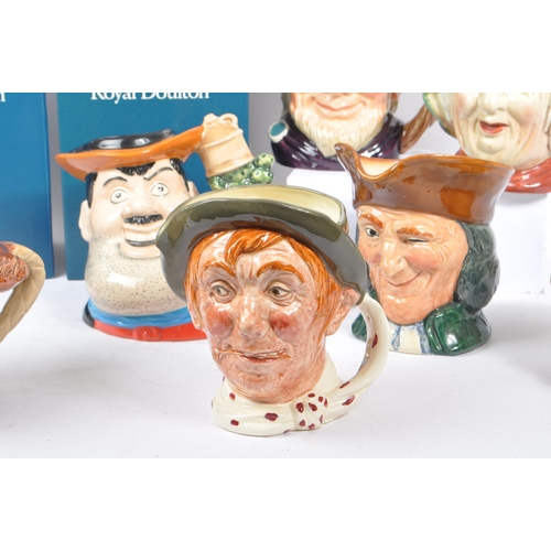 50a - Royal Doulton - A collection of mid to later 20th century ceramic character jugs / mugs. Some exampl... 