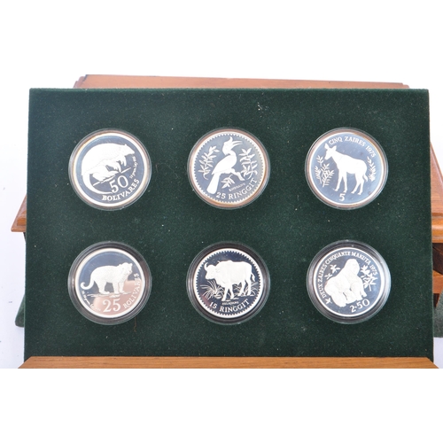 508 - Royal Mint - The Conservation Coin Collection - A collection of 20th Century WWF wildlife conservati... 