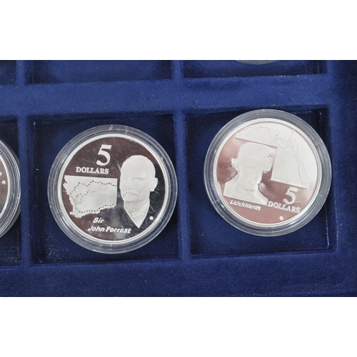 516 - Royal Australian Mint - A collection of late 20th Century circa. 1990s Royal Australian Mint .925 si... 