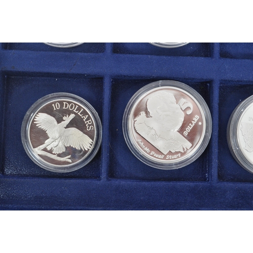 516 - Royal Australian Mint - A collection of late 20th Century circa. 1990s Royal Australian Mint .925 si... 