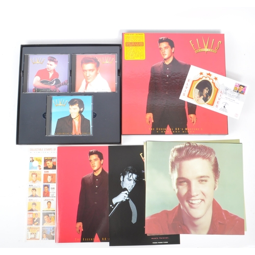 521 - Elvis Presley. A collection of  CD box sets and an uncommon Jimmy Ellis book. The lot comprising Elv... 