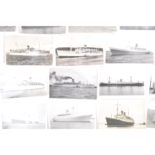 526 - Maritime Interest - A collection of mid 20th century maritime interest photographic postcards. The c... 